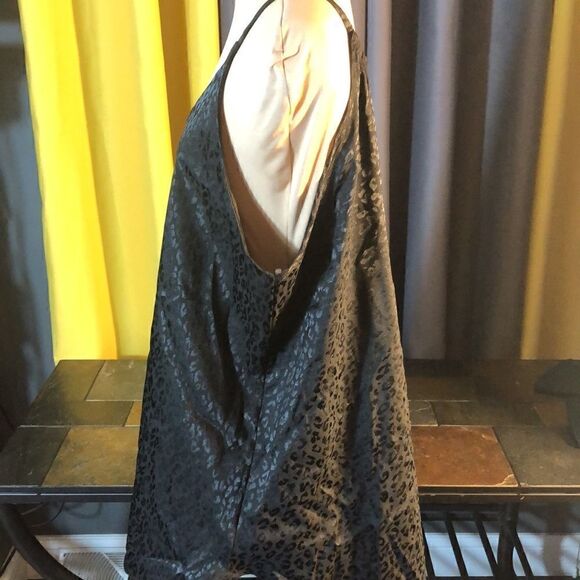 Glitzy Girlz Satin look cheetah print camisole size large - Picture 3 of 6